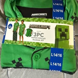 Komar Kids Black and Green Pajama Set